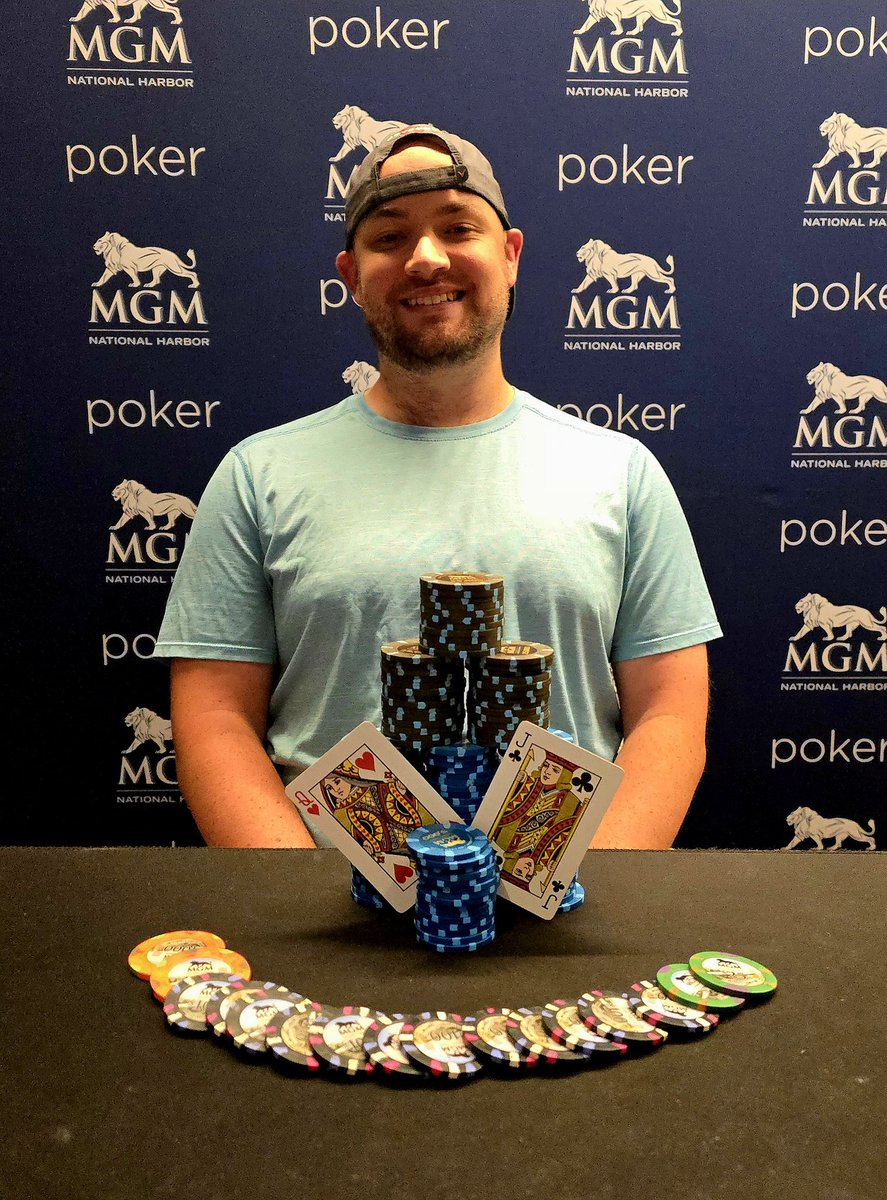 TDPat22's tweet photo. Jacob and Jack reign supreme @MGMNH_Poker Monday and Tuesday night.

♠️❤️♦️👍

Both claimed over 💰💸$2K💸💰 on the road to the 🏆, besting fields of 43 and 48 along the way!

#pokertournament https://t.co/OpL3MccqDw