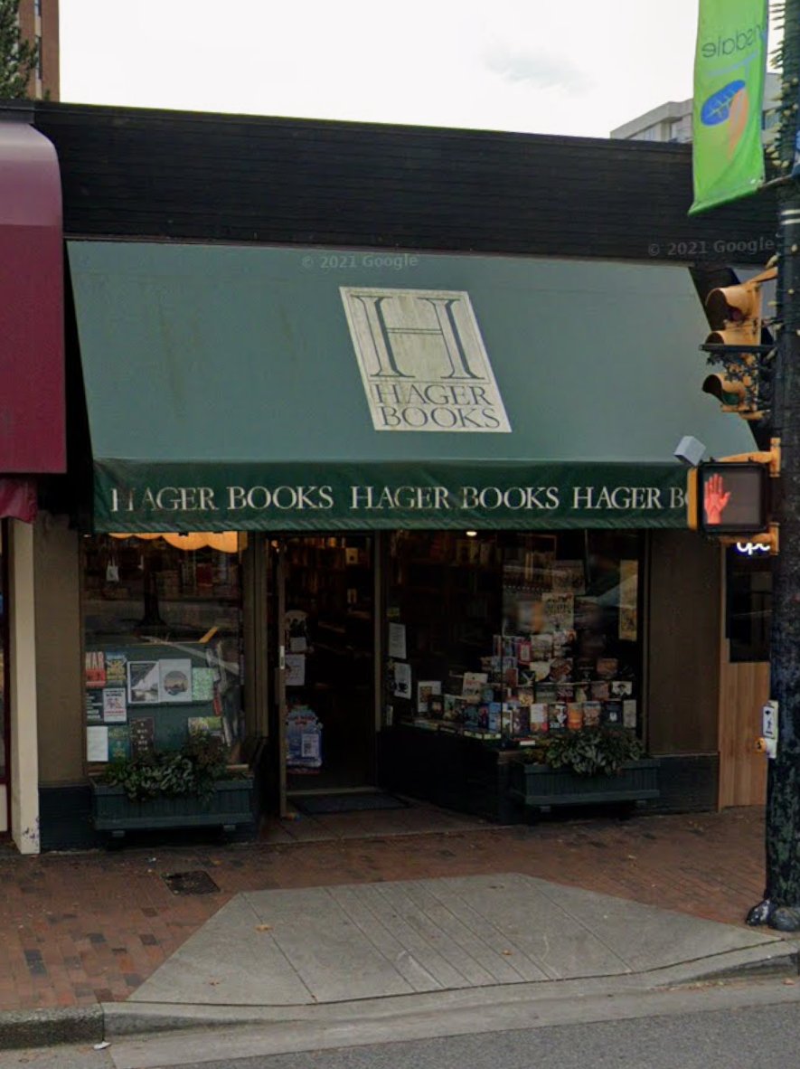 TimeStryder's tweet photo. @DrFrancisYoung As has happened to far too many bookshops these past few years. Hager Books, however, remains open, so I do count myself lucky https://t.co/FBtfYF3GxB