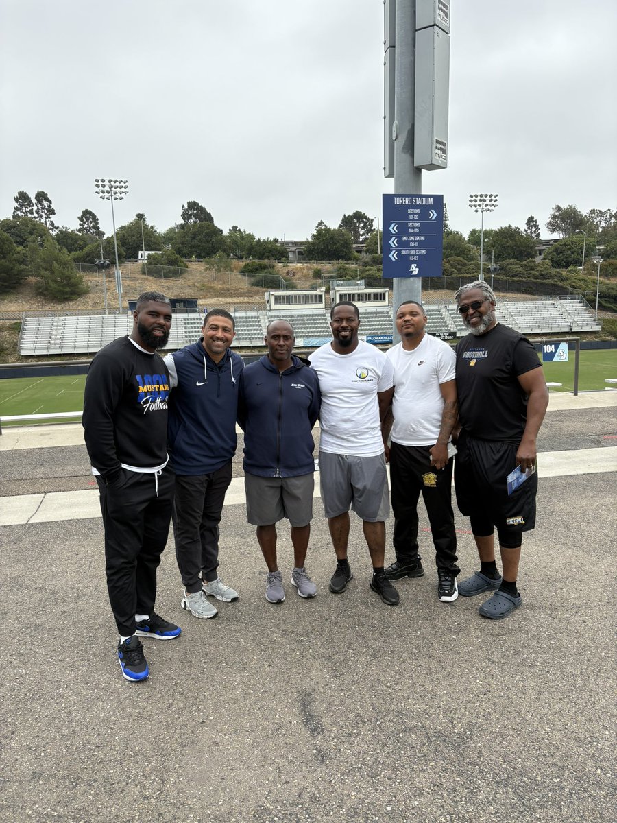 MuirFootball's tweet photo. As part of our annual college tour, our football team visited the University of San Diego. Touring the campus, connecting with staff, and bonding at the beach over the weekend. An unforgettable experience on and off the field.#StangsForLife #GoToreros #StudentAthlete #TeamBonding https://t.co/WwPrAZvWv0