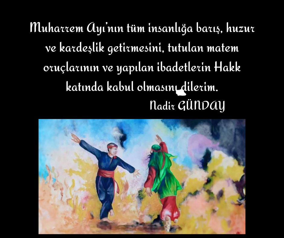 Muharrem Ayı’nın tüm insanlığa barış, huzur ve kardeşlik getirmesini, tutulan matem oruçlarının ve yapılan ibadetlerin Hakk katında kabul olmasını dilerim.