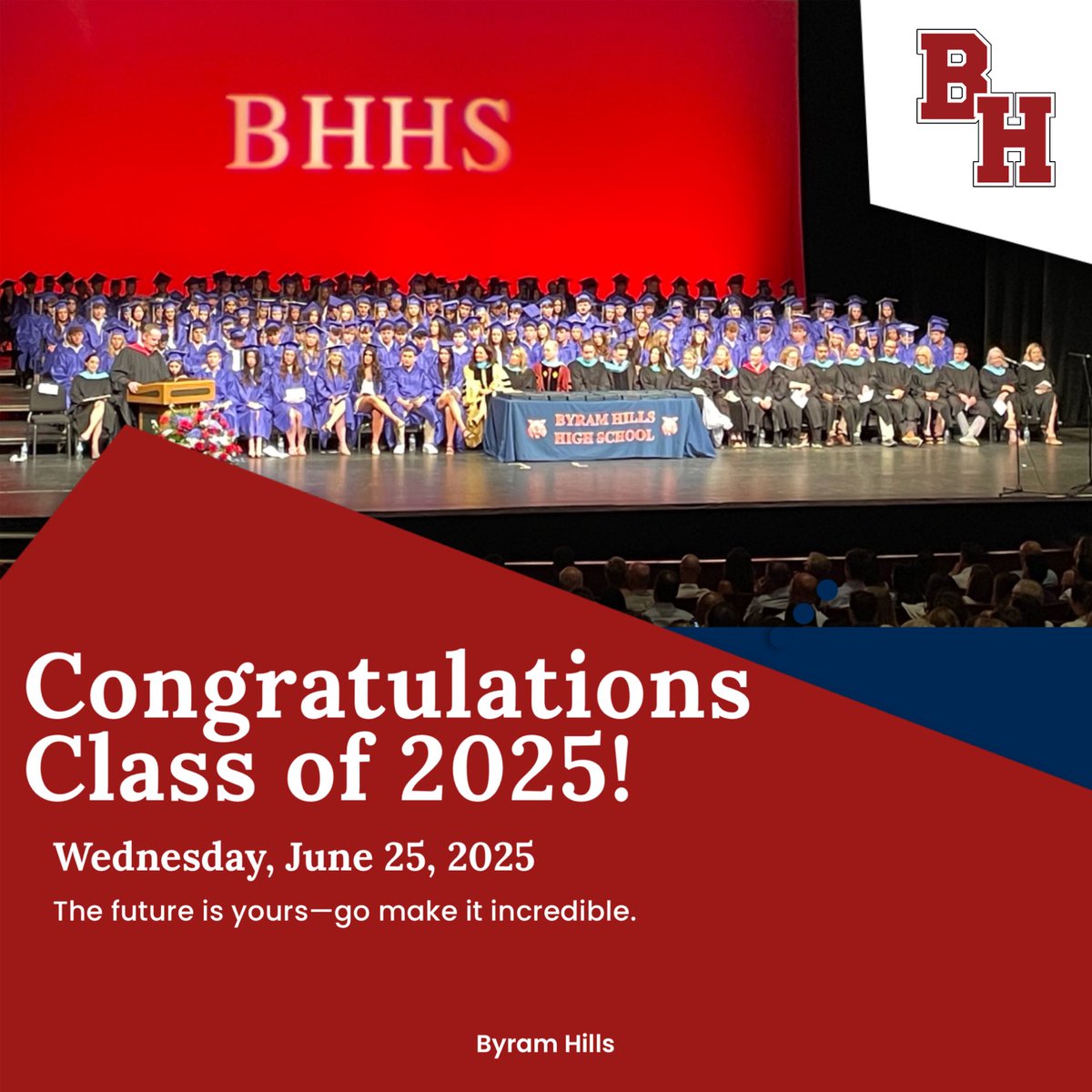 Congratulations to the Class of 2025! 
Your hard work, resilience, and dedication have led you to this moment and we couldn’t be prouder.

You’ll forever be part of our Bobcat family.