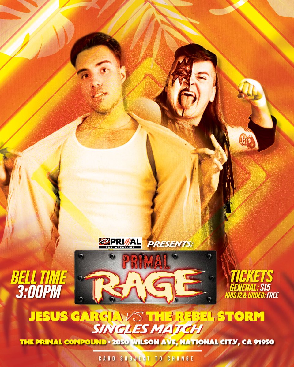 Jesus Garcia vs the rebel storm