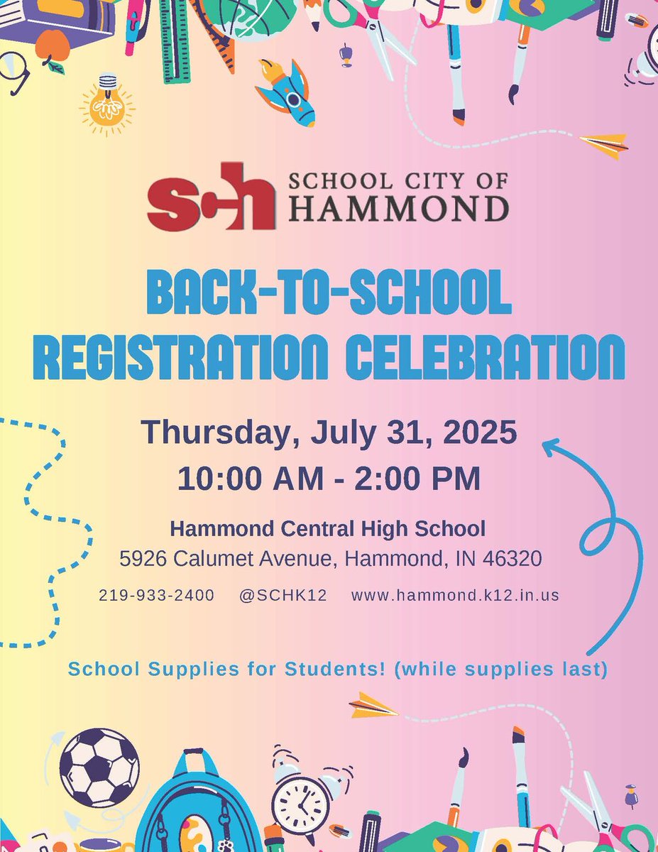 School City of Hammond tweet media