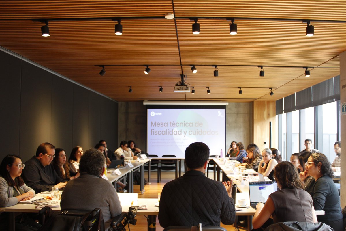 🗨️ La Alianza por la Justicia Fiscal organizó dos mesas técnicas con especialistas, una sobre Fiscalidad y Cuidados y otra de Impuestos a la Propiedad, para unir esfuerzos hacia un sistema fiscal más justo. ¡Gracias a quienes participaron! #SinImpuestosNoHayDerechos