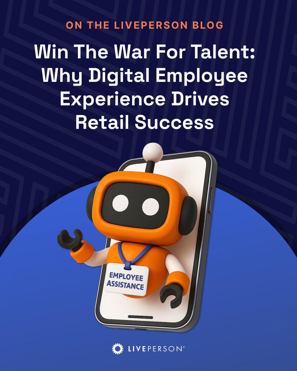 The digital employee experience is the key to success for retailers in 2025 and beyond. 🔑

Learn how to build an impactful digital employee experience strategy: bit.ly/40gESuk

#EmployeeExperience #DigitalStrategy #CXStrategy #RetailInnovation