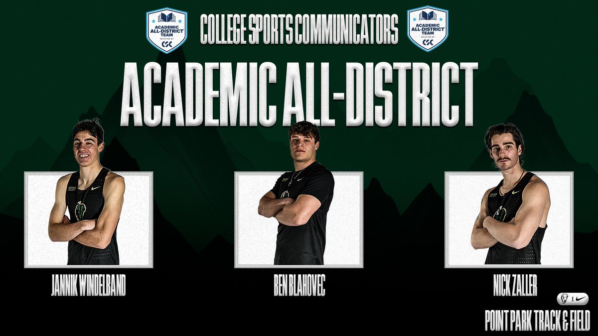 🏃‍♂️🥇📚 Three Earn CSC Academic All-District Accolades

💻 tinyurl.com/5bhetu4f

#GoPioneers