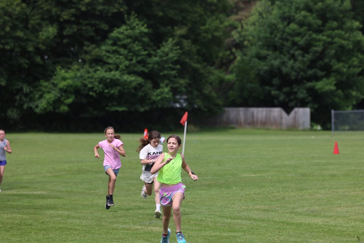 The annual fifth grade run at Canandaigua Elementary School!