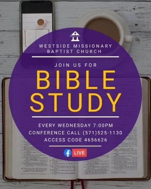 Wonderful Wednesday! Join us as we continue our study of 2 Corinthians tonight! 

Meet us at 7pm for Intercessory Prayer via conference call (571)525-1130 Access code 4656626 and at 7:30pm for Bible Study via Facebook Live facebook.com/share/16rSPgGS…

#UNITY 
#MovingBetterTOGETHER