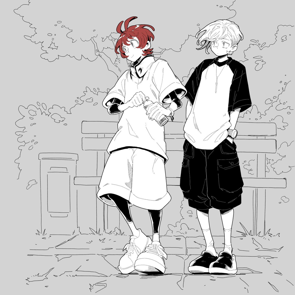 kiiarts's tweet image. 🔴⚪️⚫️ #ocs