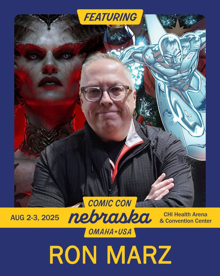 ronmarz's tweet image. 2025 appearances:
July 18-20: Atlanta Comic Convention, GA.
Aug. 2-3: Comic Con Nebraska, Omaha.
Aug. 30-31: @TucsonComiCon, AZ.
Sept. 27-28: @ChattComicCon, TN.
Oct. 4-5: @biglickcomiccon, Greensboro, NC.
Oct. 17-19: @baltimorecomics
More TBA.