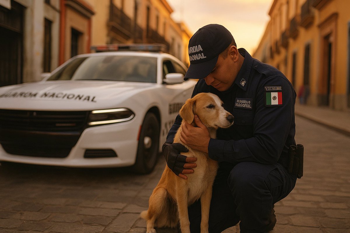 Almas De La Calle (@almasdelacalle) on Twitter photo El policía que siempre nos respetó
<a href="/GN_MEXICO_/">Guardia Nacional</a>
No llevaba placa,
ni correa,
ni nombre bordado en un uniforme.
Solo un cuerpo pequeño, flaco,
cubierto de polvo y cansancio,
vagando entre botas, silbatos y órdenes.
Era un perrito.
Otro más…
de esos que muchos ven como “basura El policía que siempre nos respetó
<a href="/GN_MEXICO_/">Guardia Nacional</a>
No llevaba placa,
ni correa,
ni nombre bordado en un uniforme.
Solo un cuerpo pequeño, flaco,
cubierto de polvo y cansancio,
vagando entre botas, silbatos y órdenes.
Era un perrito.
Otro más…
de esos que muchos ven como “basura