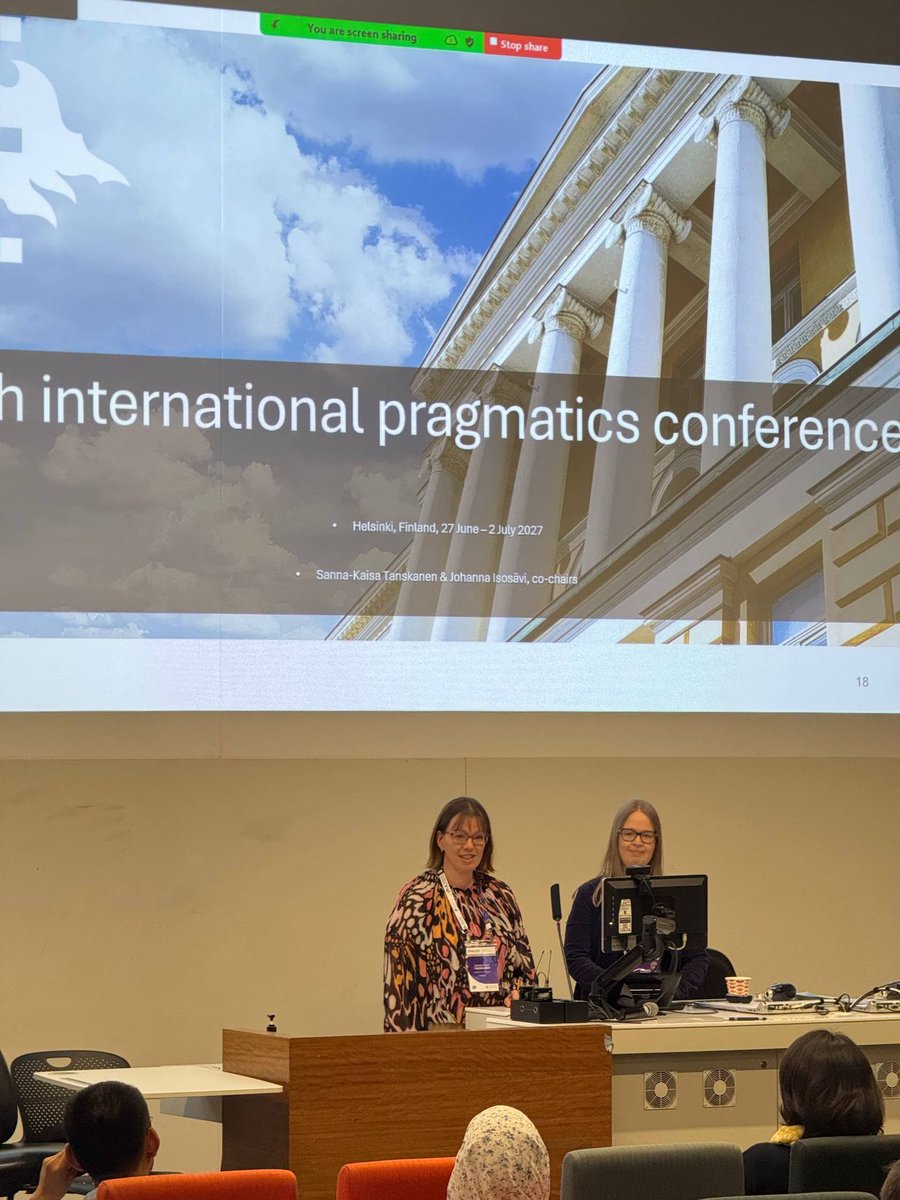 Big news! Next IPrA 2027 will be in Helsinki! Sanna-Kaisa Tanskanen and myself are the co-chairs. Welcome! <a href="/IPrA2025/">IPrA2025</a> in Brisbane has been amazing 🤩