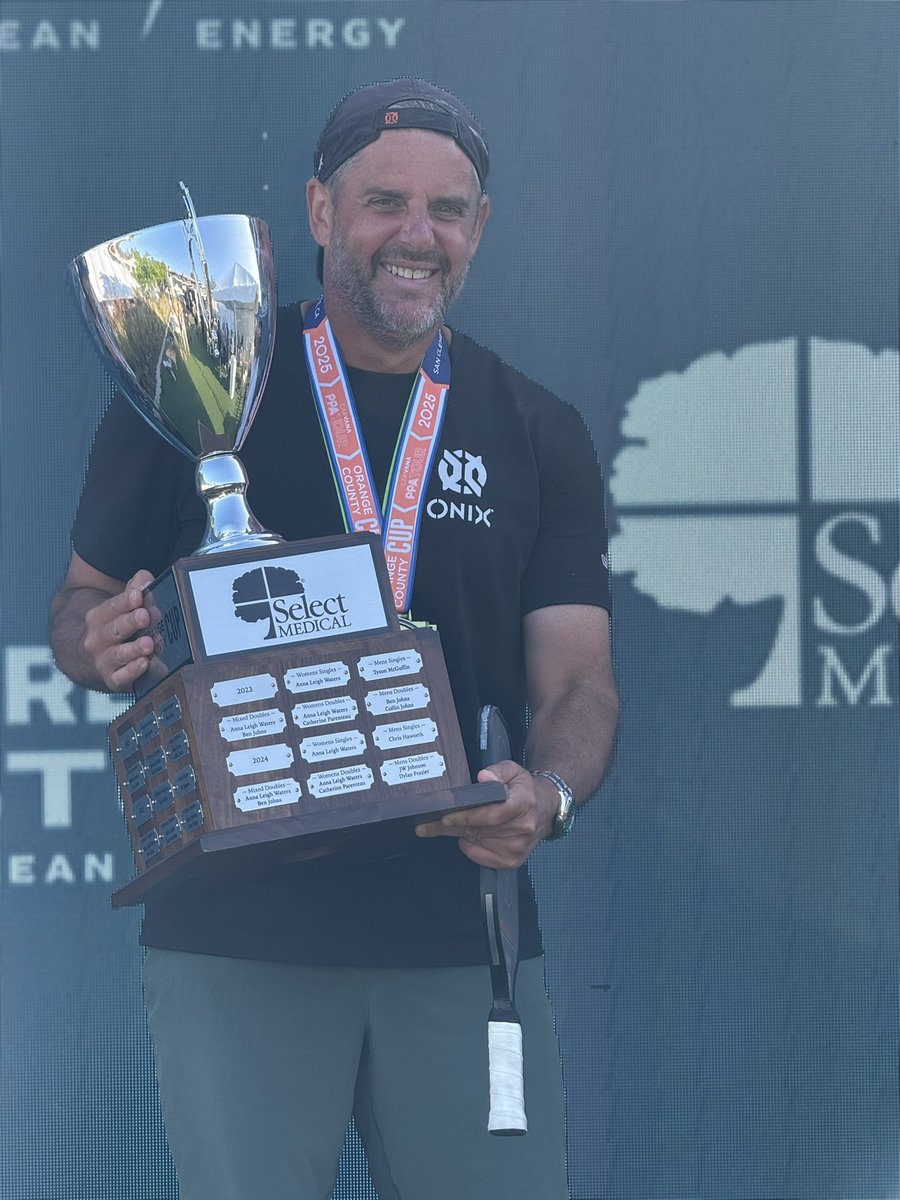 deakin_steve's tweet image. Orange County success. Senior Gold with my two buddies in the Humana PPA Senior Open