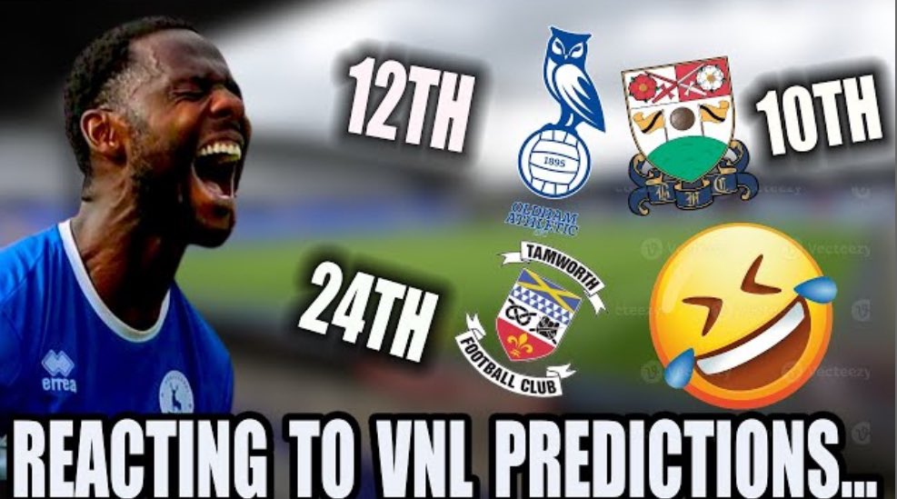LukeWalshFCHT's tweet image. 𝐎𝐔𝐓 𝐍𝐎𝐖🎥👀
On this edition of the podcast myself & @p_franklin5 react to our initial #nationalleague predictions.
Unfortunately I’m presenting this podcast in a York City top🙈
Proudly sponsored by @cardsaccepted
📲 youtu.be/zAnMBhzqvDc?si…