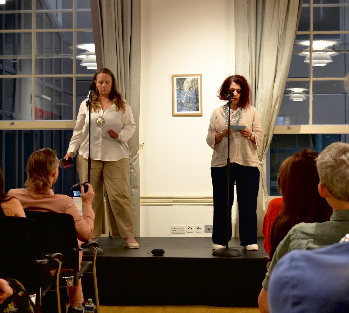 Dr Imogen Reid (@vilmastuttle) on Twitter photo Fantastic evening <a href="/europepoetfest/">European Poetry Festival</a> with brilliant performances by <a href="/lauradavispoems/">Laura Davis</a> & <a href="/NoraNadj/">Nora Nadjarian</a> Alev Adil & Martin Wakefield, Katrina Koulouri & Hanna Komar, Theodoros Chiotis & <a href="/chrissywilliams/">Chrissy Williams</a>, L Kiew & Antonia Taylor et al. All thanks, as always, to <a href="/stevenjfowler/">SJ Fowler</a> 🔥 Fantastic evening <a href="/europepoetfest/">European Poetry Festival</a> with brilliant performances by <a href="/lauradavispoems/">Laura Davis</a> & <a href="/NoraNadj/">Nora Nadjarian</a> Alev Adil & Martin Wakefield, Katrina Koulouri & Hanna Komar, Theodoros Chiotis & <a href="/chrissywilliams/">Chrissy Williams</a>, L Kiew & Antonia Taylor et al. All thanks, as always, to <a href="/stevenjfowler/">SJ Fowler</a> 🔥