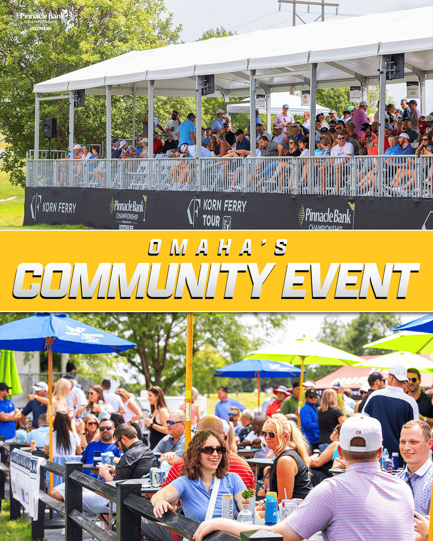 Pinnacle Bank Championship (@pinnbankgolf) on Twitter photo Experience Omaha's premier event of the summer at the Pinnacle Bank Championship presented by <a href="/WoodhouseAuto/">Woodhouse Auto Family</a>!
A one-of-a-kind experience awaits, get your tickets today ⤵️
tinyurl.com/5n8z7x2x Experience Omaha's premier event of the summer at the Pinnacle Bank Championship presented by <a href="/WoodhouseAuto/">Woodhouse Auto Family</a>!
A one-of-a-kind experience awaits, get your tickets today ⤵️
tinyurl.com/5n8z7x2x