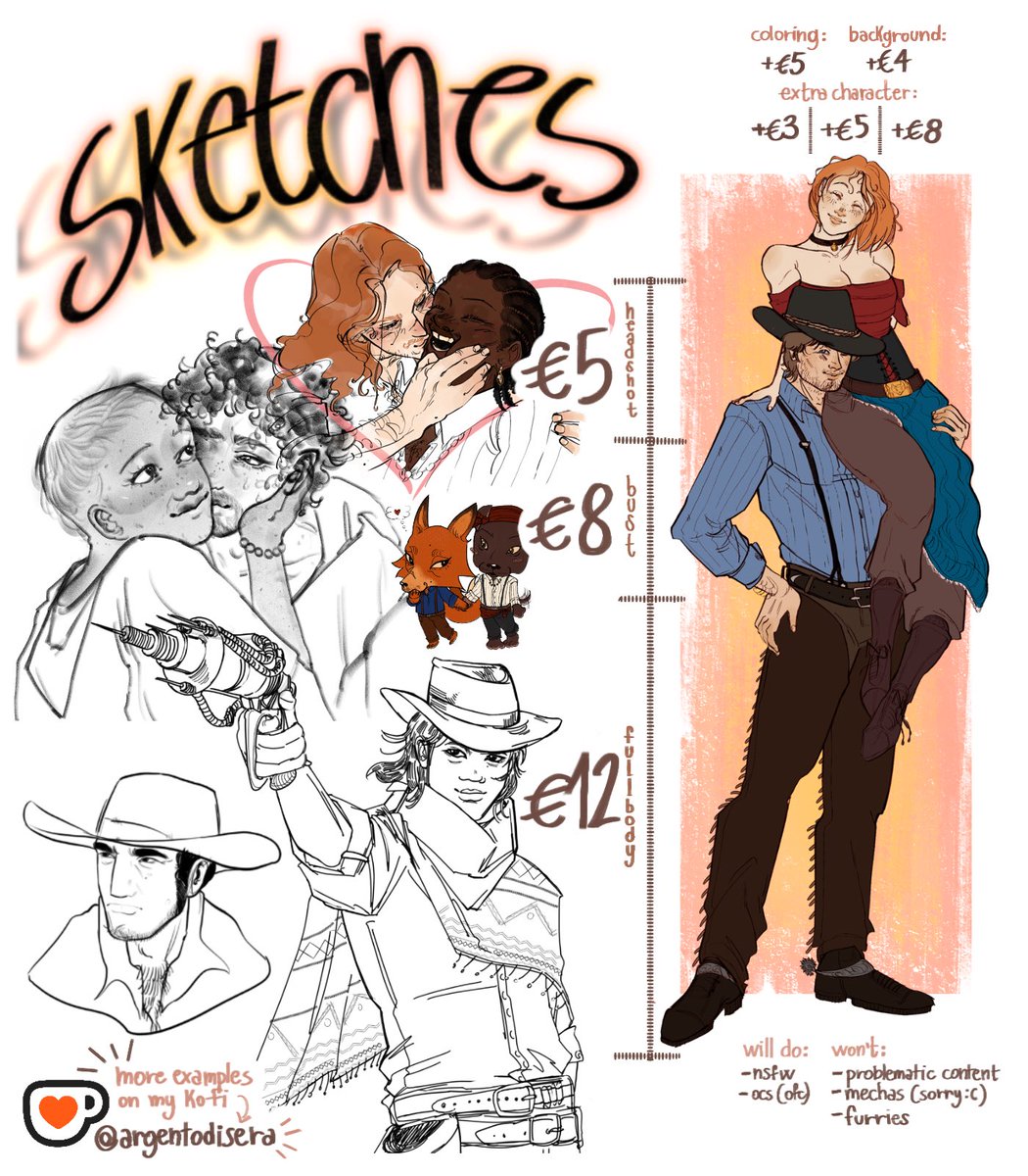 argentodisera's tweet image. 🍊 SUMMER COMMISSION PRICES !!
> more examples here: ko-fi.com/argentodisera