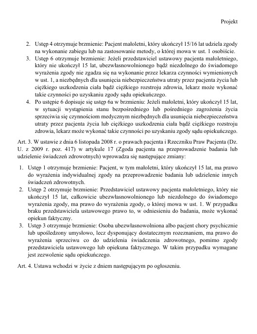 PakulskiCezary's tweet image. "Planowane są dalej idące zmiany. MZ zamierza zaproponować, by nastolatek po ukończeniu 15 roku życia mógł sam skorzystać nie tylko z opieki psychologicznej czy psychoterapeutycznej, ale również z każdej innej konsultacji". Taki projekt ustawy mam od 2019
rynekzdrowia.pl/Prawo/Bez-rodz…