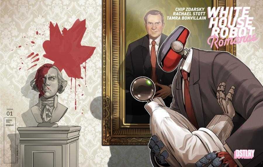 Chip Zdarsky &amp; Rachael Stott’s WHITE HOUSE ROBOT ROMANCE Programmed to Launch on 9/3 <a href="/DSTLRY_Media/">DSTLRY</a> <a href="/zdarsky/">Chip Zdarsky</a>  buff.ly/7PtqcWQ