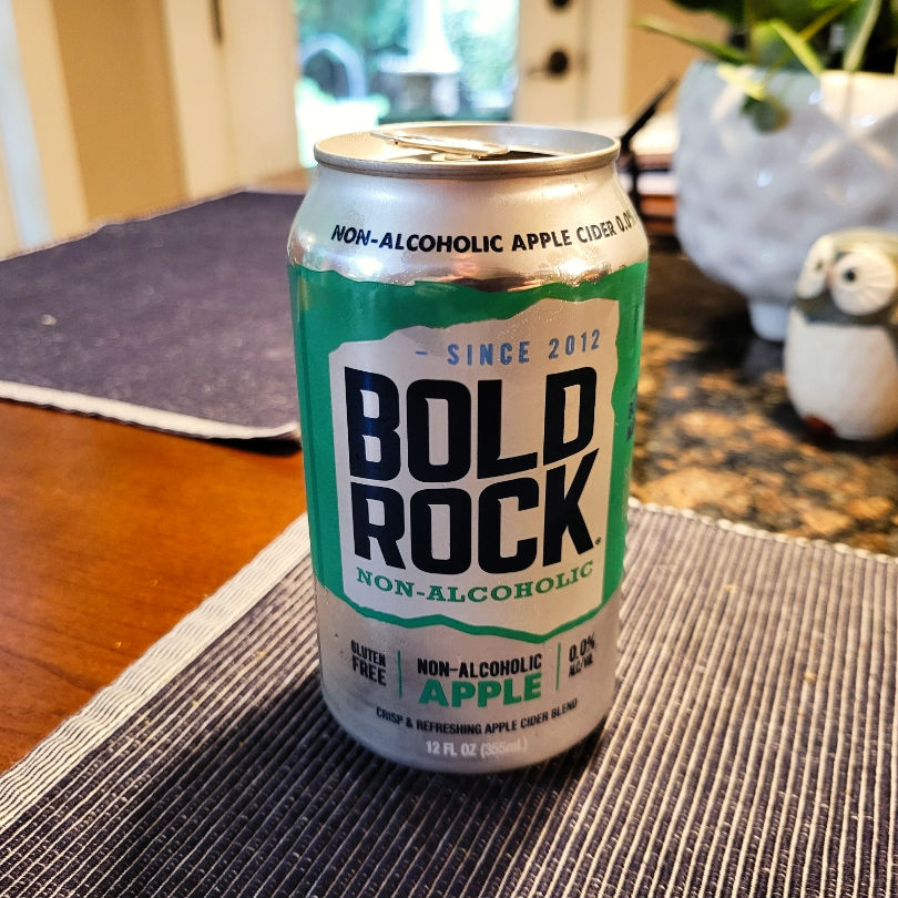 Carbonated apple juice LOL #drinkcheck #nccider <a href="/BoldRock/">Bold Rock</a> Non-alcoholic Apple Cider
