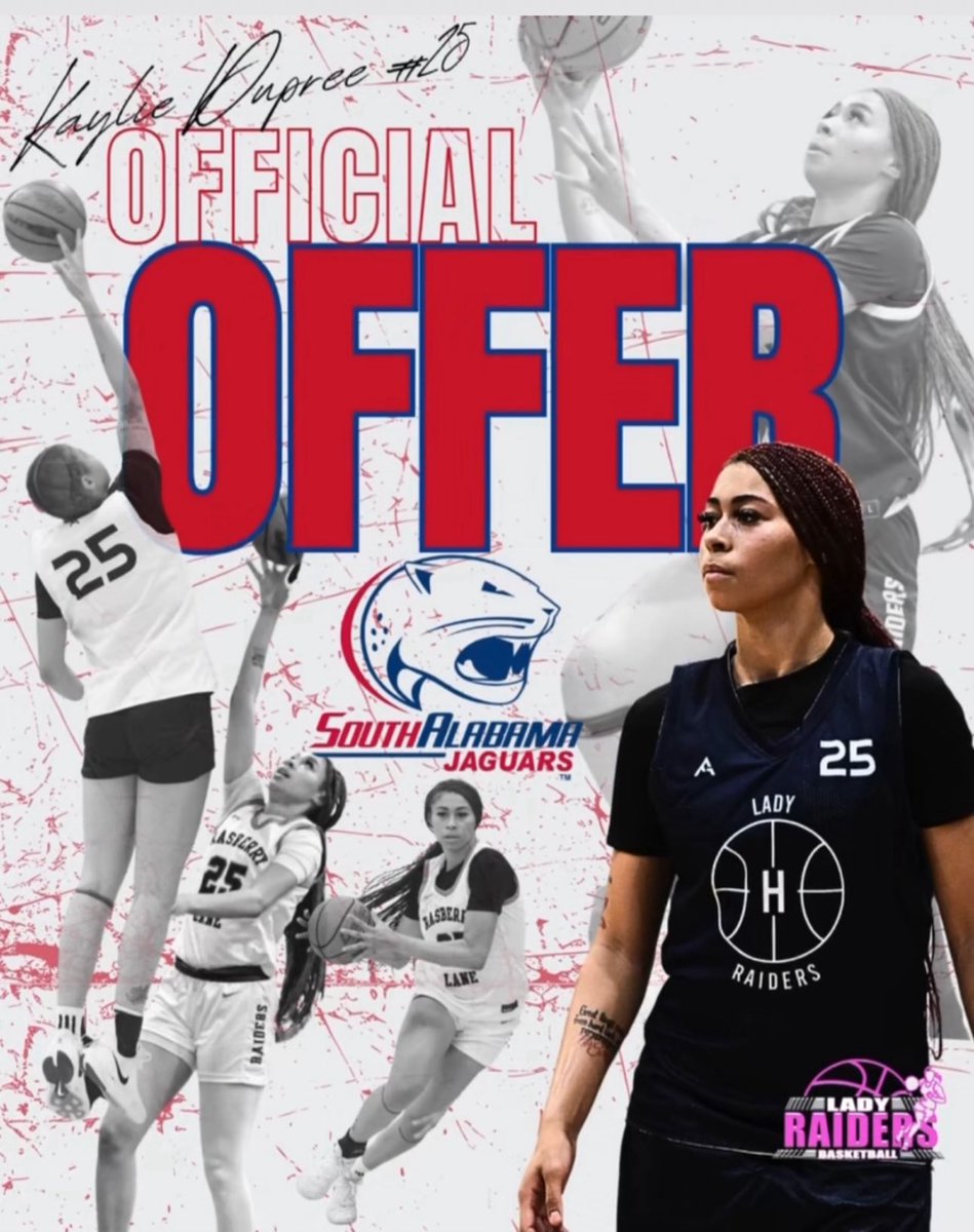 I’m incredibly grateful and appreciative to receive my first Division 1 offer from the University of South Alabama. I always knew my time was coming, and I’m confident there’s more to come. Thank you so much! #GoJaguars