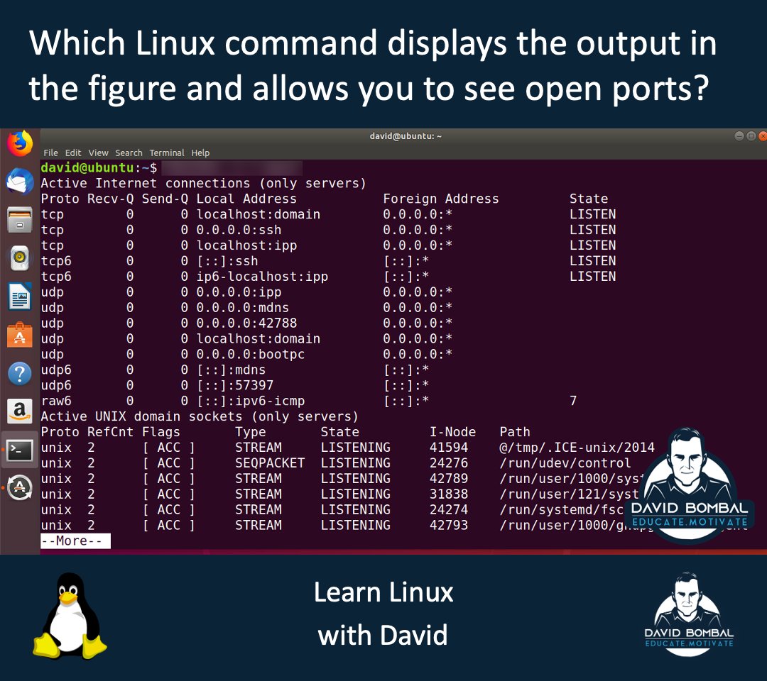 davidbombal's tweet image. Learn Linux with David

#Linux #Ubuntu #KaliLinux