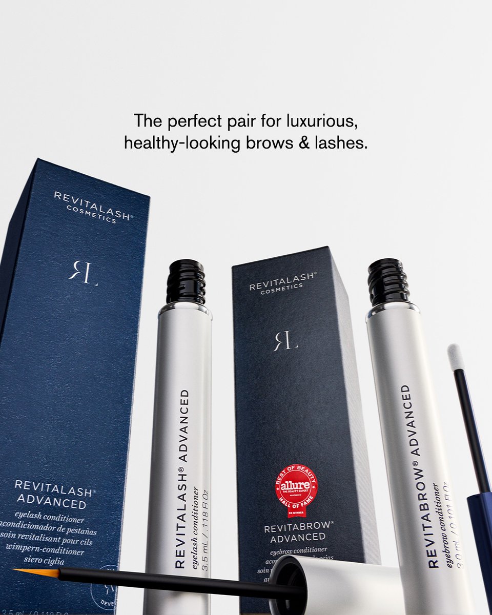 2 bestsellers for lashes &amp; brows – add to cart with 1 easy click. Get our gold standard serums in a convenient bundle, with free shipping* + buy now, pay later options. Only at l8r.it/5VHW (*Terms apply.)