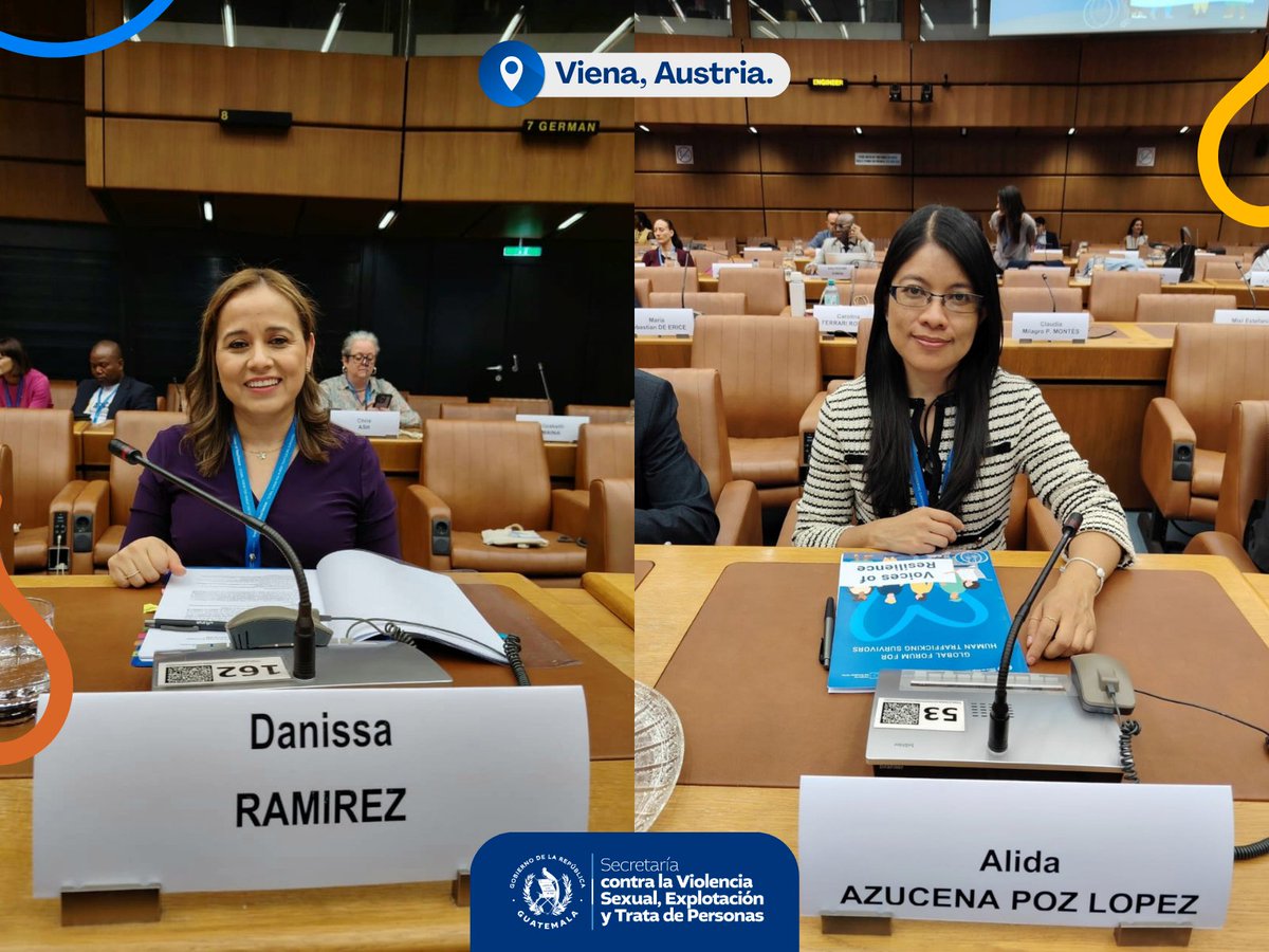 Secretaría SVET (@secretariasvet) on Twitter photo ✅ Finaliza el 1er Foro Mundial para Sobrevivientes de Trata de Personas organizado por <a href="/UNODC/">UN Office on Drugs & Crime</a> 🌍
🔹 Llamado a la Acción para mejorar la atención, reintegración y visibilidad de sobrevivientes.
<a href="/UNODC_HTMSS/">UN Human Trafficking & Migrant Smuggling</a>
📌 #SVET #NoALaTrata #VoicesOfResilience #Viena #TrataDePersonas ✅ Finaliza el 1er Foro Mundial para Sobrevivientes de Trata de Personas organizado por <a href="/UNODC/">UN Office on Drugs & Crime</a> 🌍
🔹 Llamado a la Acción para mejorar la atención, reintegración y visibilidad de sobrevivientes.
<a href="/UNODC_HTMSS/">UN Human Trafficking & Migrant Smuggling</a>
📌 #SVET #NoALaTrata #VoicesOfResilience #Viena #TrataDePersonas