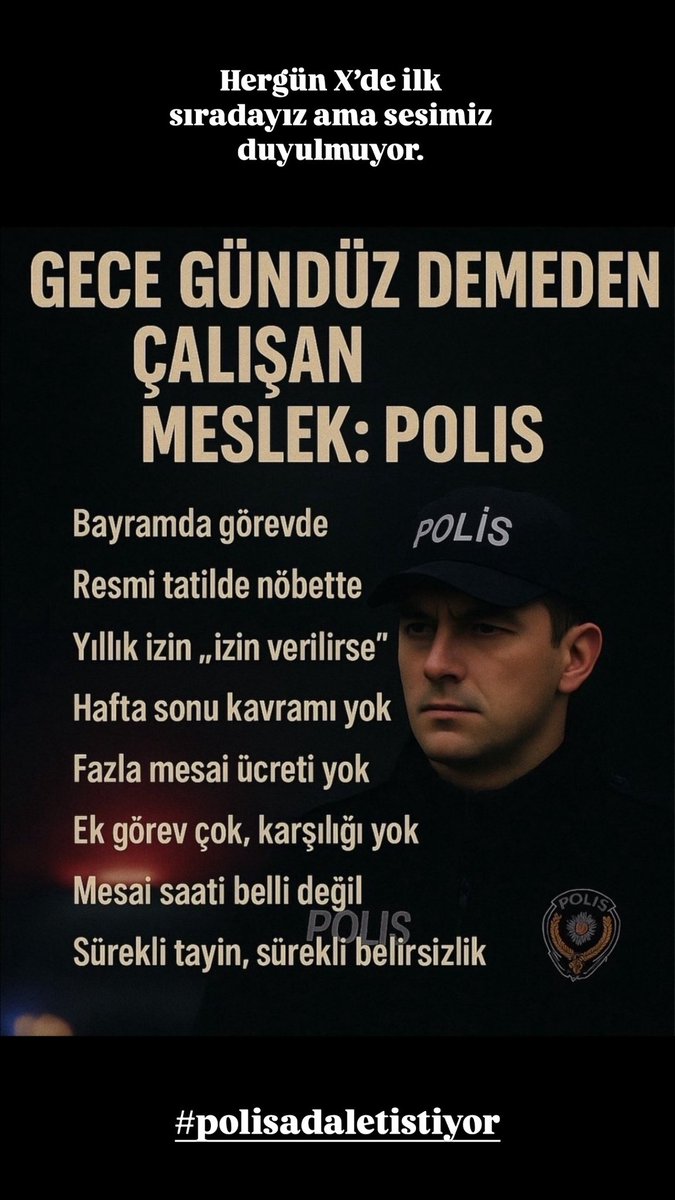 #PoliseCanSuyu
