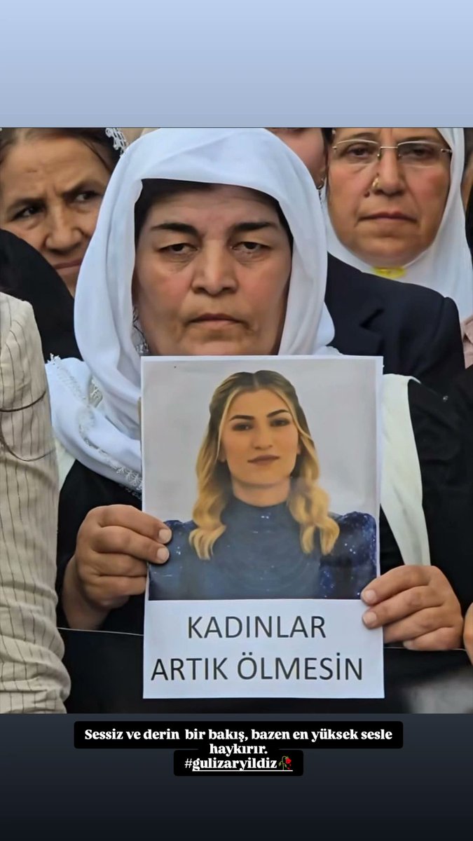 Sessiz ve derin  bir bakış, bazen en yüksek sesle haykırır."
#gulizaryildiz 
#kadıncinayeti