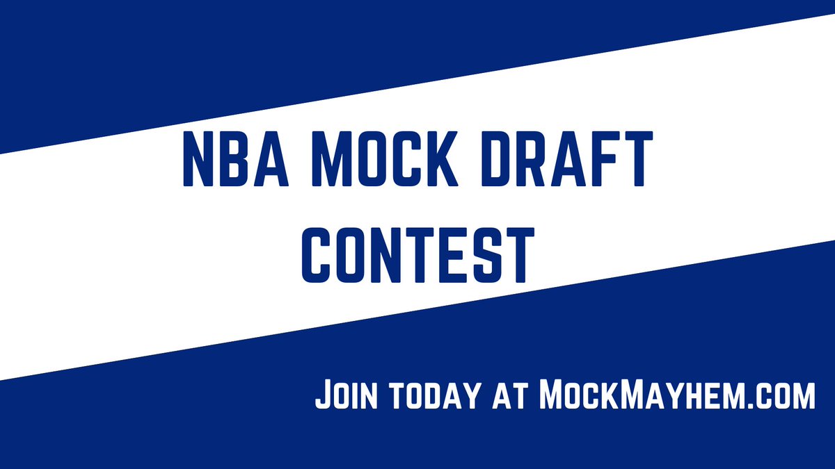 Last call to enter our lottery contest for tonight's draft!

Deadline is in less than an hour!