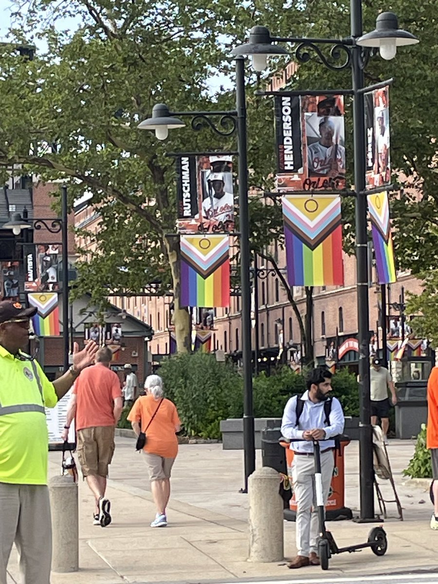 Linda Lamppert 🦀 (@lindalamppert) on Twitter photo My annual Thank You to the <a href="/Orioles/">Baltimore Orioles</a> for scheduling Pride night when Texas is in town.
Happy Pride, <a href="/Rangers/">Texas Rangers</a>!
Let’s go, Os!
🏳️🌈 🏳️⚧️ My annual Thank You to the <a href="/Orioles/">Baltimore Orioles</a> for scheduling Pride night when Texas is in town.
Happy Pride, <a href="/Rangers/">Texas Rangers</a>!
Let’s go, Os!
🏳️🌈 🏳️⚧️