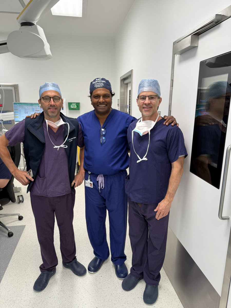 pjbyrnemd's tweet image. Cleveland Clinic London is a stunning new force in global healthcare. This week I had the privilege of working with our extraordinary team here—curious, collaborative, and innovative. 
#ClevelandClinic #ClevelandClinicLondon #Orthopaedics #GlobalSurgery #Innovation
