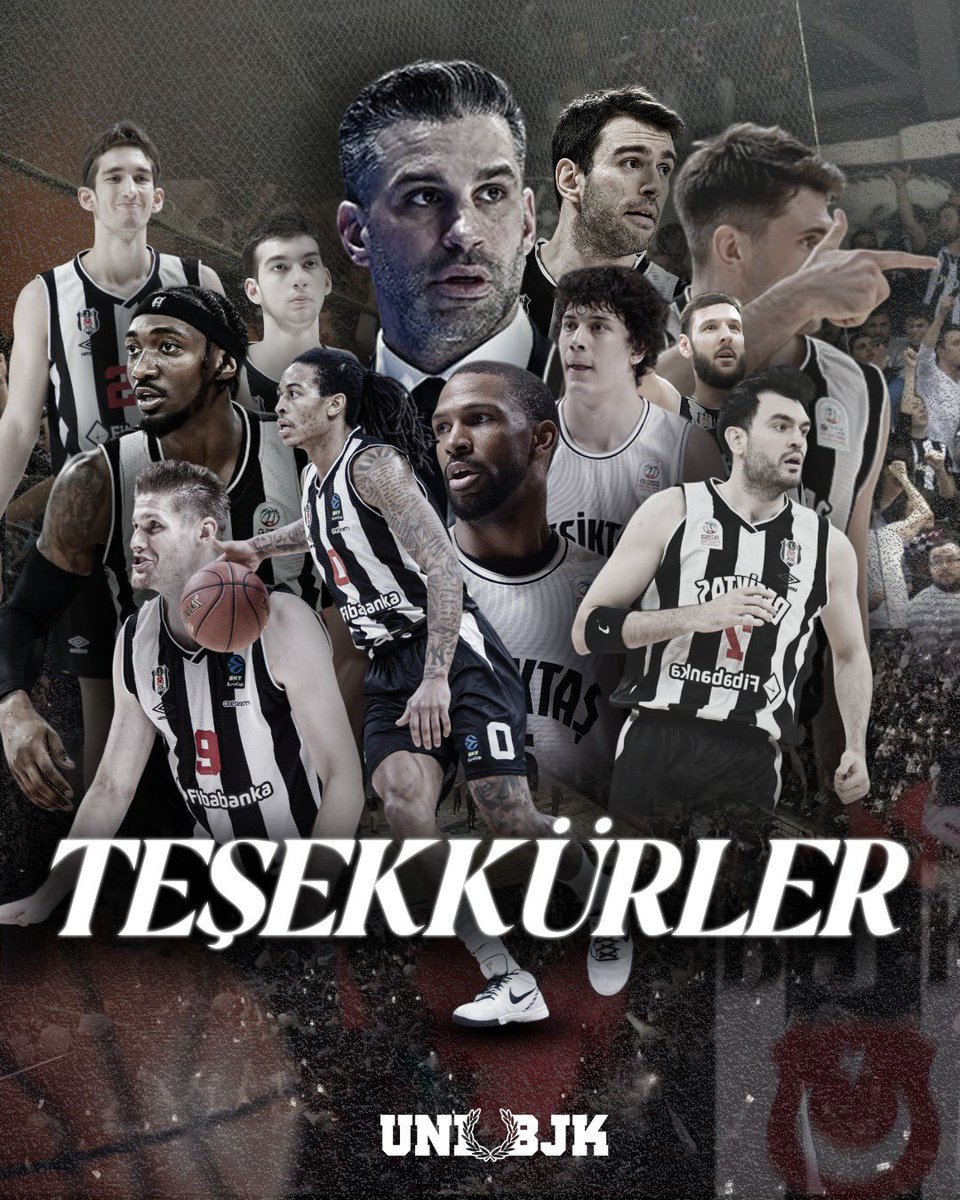 UNIBJK (@unibjkcom) on Twitter photo Bizlere final serisi heyecanını yaşatan, verdikleri mücadeleyle bu sezonu unutulmazlar arasına sokan, #PotanınKartalları'na teşekkür ederiz. 👏
<a href="/BJK_Basketbol/">Beşiktaş Fibabanka</a>
#UNIBJK Bizlere final serisi heyecanını yaşatan, verdikleri mücadeleyle bu sezonu unutulmazlar arasına sokan, #PotanınKartalları'na teşekkür ederiz. 👏
<a href="/BJK_Basketbol/">Beşiktaş Fibabanka</a>
#UNIBJK