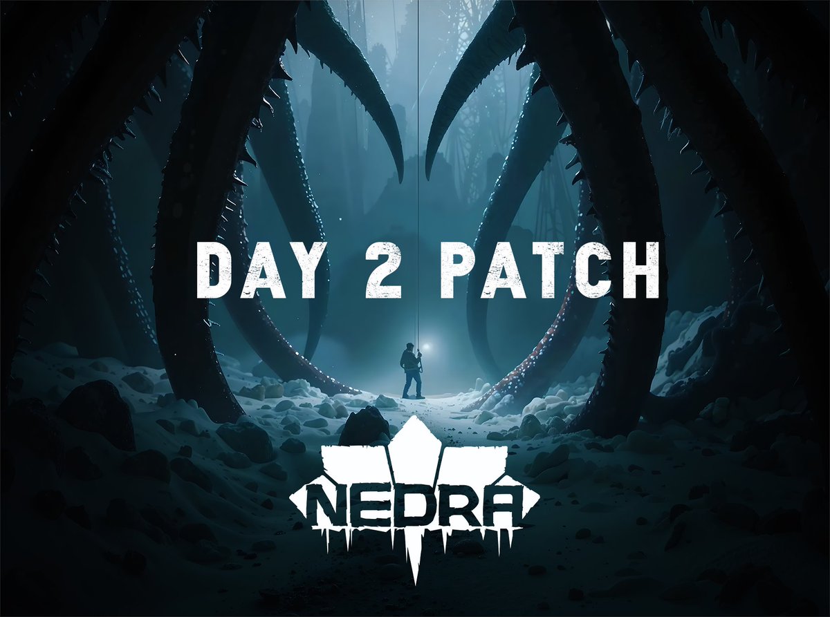 NEDRA Day 2 Patch Notes!
Patch Notes:
-Fixed the "fade to black" issue at the start of the game
-Rebalanced stamina for smoother gameplay
-Improved crowbar combat mechanics
-Slightly reduced enemy movement speed
-Added a slight FOV (field of view) increase to the     camera.