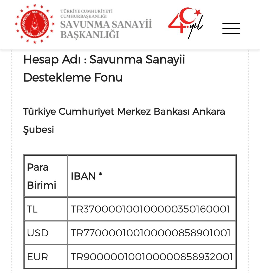 ANKA III'e Omuz Verelim.

Savunma Sanayii Destekleme Fonu 
TR37 0000 1001 0000 0350 1600 01

ssb.gov.tr/WebSite/conten…