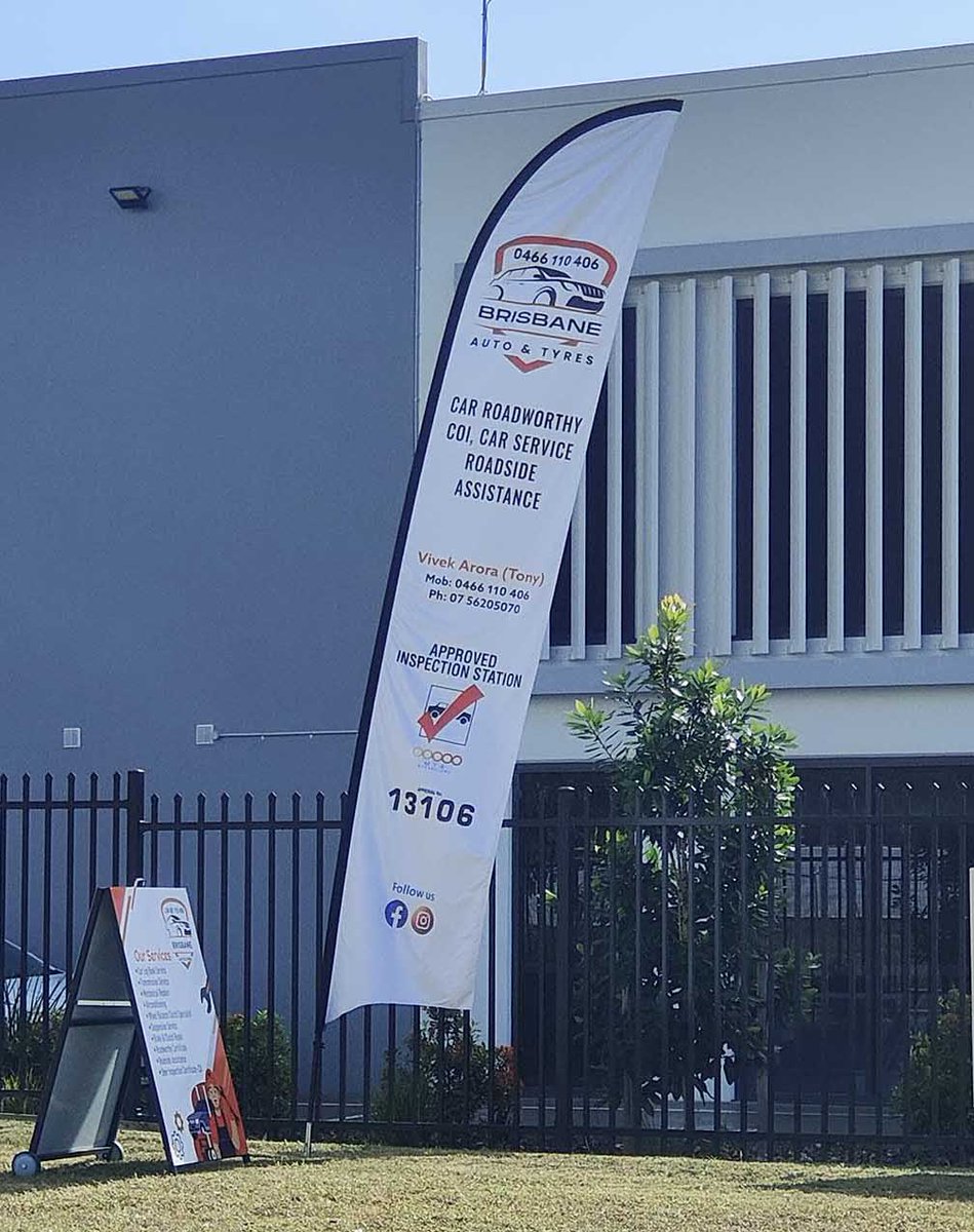 vancegraphix's tweet photo. ✅ Project Completed!
VGP team recently delivered a fresh set of Flag Bow Banners, One Way Vision prints.
Looking to boost your brand’s visibility?

📞 1300 66 96 88
📧 info@vancegraphix.com.au
🌐 https://t.co/vXkHg4dY7J

#VanceGraphix #SignageSolutions #OneWayVision #BowBanner https://t.co/1iqt3XaduB