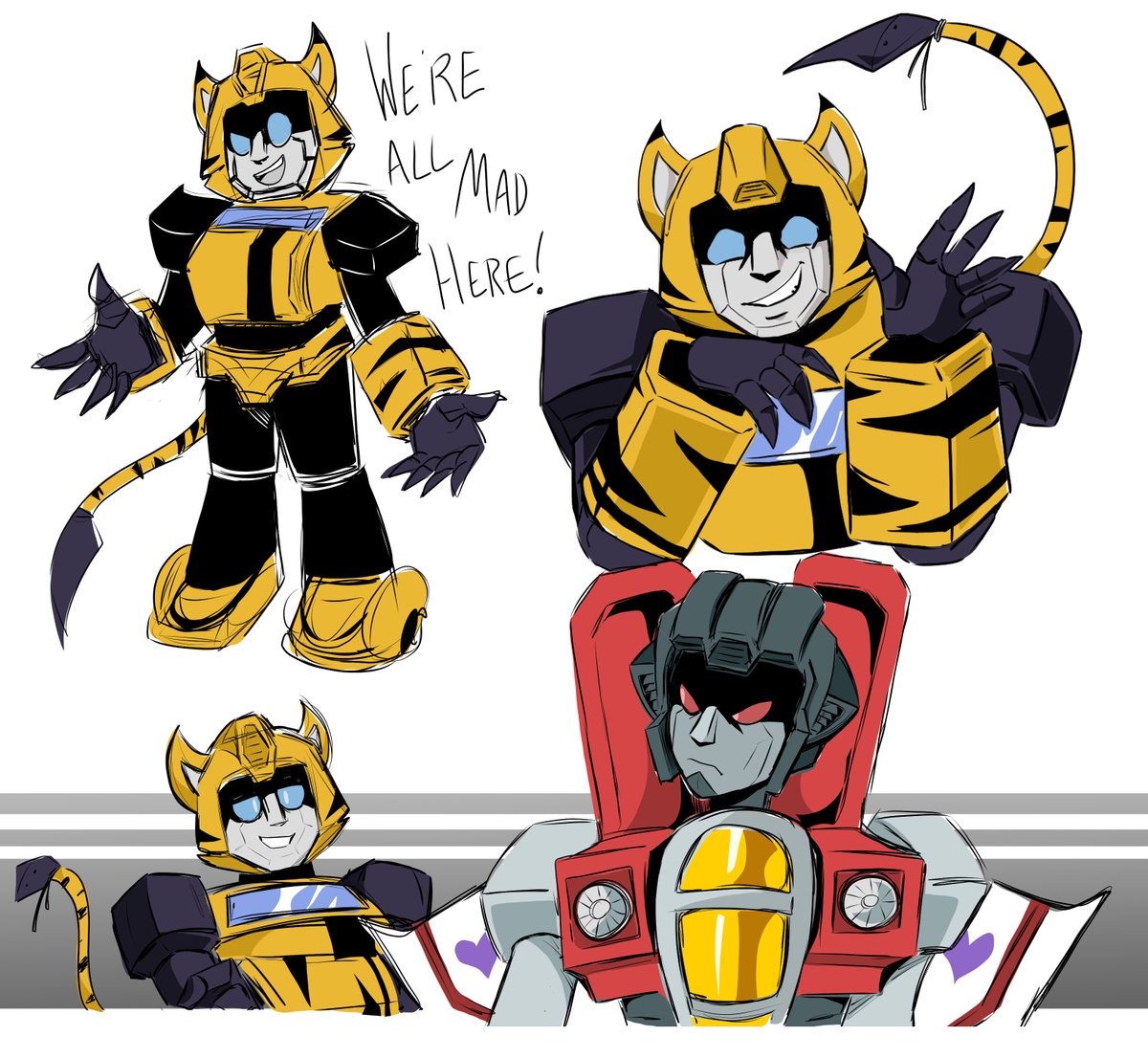 more Transformers/Wonderland AU
#Transformers