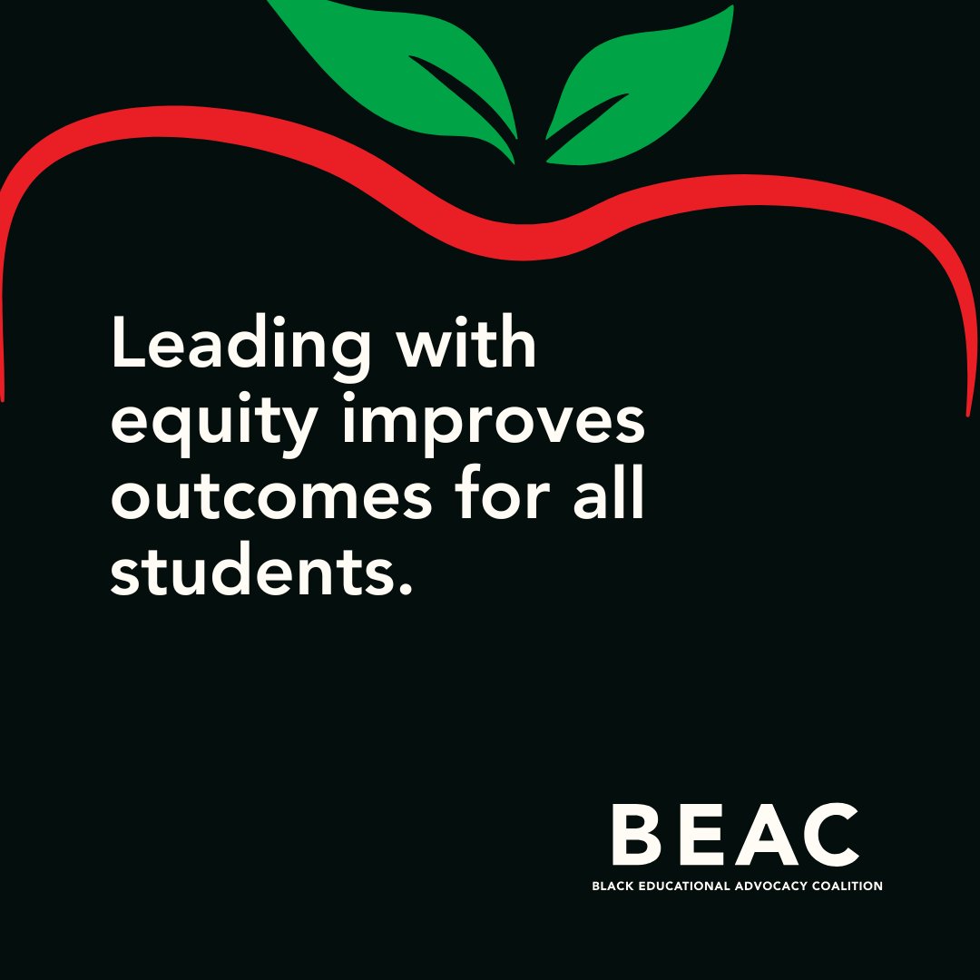 thebeacorg's tweet photo. At BEAC, we know that leading with equity improves outcomes for all students. Culturally responsive teaching is designed to improve educational outcomes for students who have been historically underserved by public education, particularly black students. https://t.co/YhKOYpDK3v https://t.co/4Gt4P6h3SG