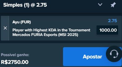 klauslol1_'s tweet image. Quase 3x pro ayuzi ser o maior KDA da fúria no MSI, um camp onde eles tem a tendência de perder a maioria dos jogos a lógica é o adc não morrer tanto quanto os outros!

Dentro com 1unidade
