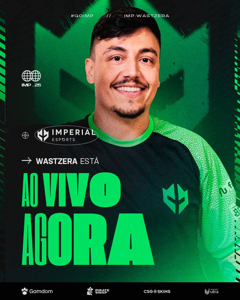 Imperial Esports (@imperialesports) on Twitter photo Lobby da seriedade iniciando agora mas dessa vez com o <a href="/wastzera/">IMPERIAL wastzera</a> , cola na live 💚
🖥️ww.twitch.tv/imperialtv
#LABIMP #LIVEIMP Lobby da seriedade iniciando agora mas dessa vez com o <a href="/wastzera/">IMPERIAL wastzera</a> , cola na live 💚
🖥️ww.twitch.tv/imperialtv
#LABIMP #LIVEIMP