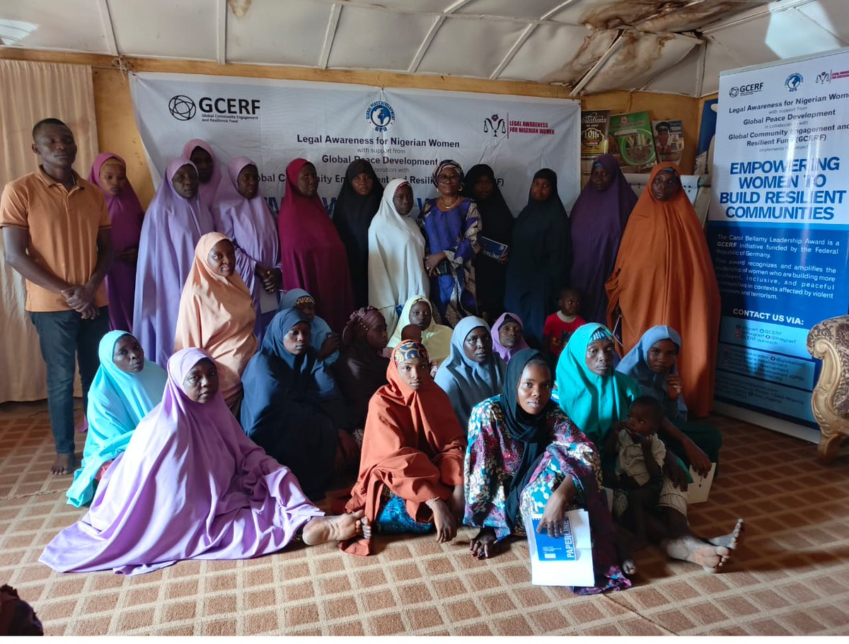 - Women show remarkable resilience in addressing violent extremism.

Best Practices Moving Forward:
- Continued training and mentorship to strengthen women’s roles.
- Advocating for inclusive policies that guarantee women’s participation.
<a href="/globalpe2/">Global Peace Development (GPD)</a>
<a href="/theGCERF/">GCERF</a>