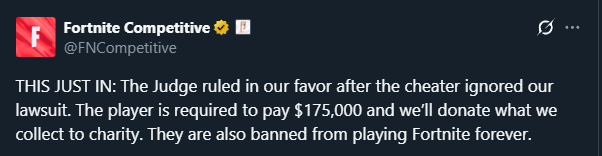RealStrongLegs's tweet image. HOT TAKE: cheating in esports events for money should fall under some type fraud and carry a criminal record