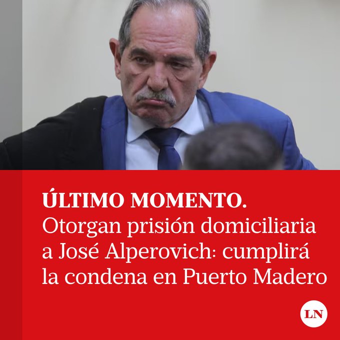 Una condena en Puerto Madero no es una condena, es una joďa. Al igual que Cristina sigue teniendo privilegios. No es justicia.