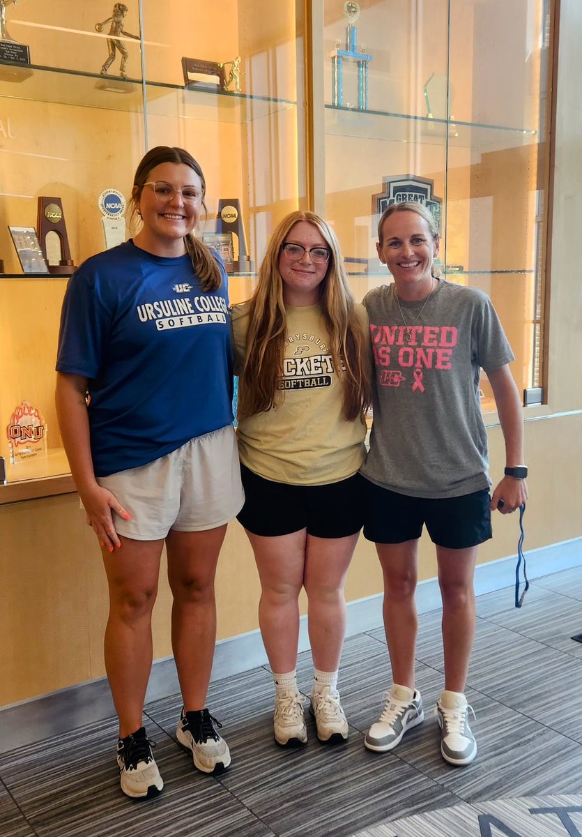 Kylynn Thomas 2026 (@kylynn_thomas) on Twitter photo Had an amazing visit today <a href="/UCArrowSoftball/">Ursuline Softball</a>. Thank you <a href="/dlargent17/">Danielle L'Argent</a> and <a href="/TrahanAbby/">Abby Trahan</a> for spending the day with me. I loved getting to learn more about your program and the school. #GoArrows 🏹 Had an amazing visit today <a href="/UCArrowSoftball/">Ursuline Softball</a>. Thank you <a href="/dlargent17/">Danielle L'Argent</a> and <a href="/TrahanAbby/">Abby Trahan</a> for spending the day with me. I loved getting to learn more about your program and the school. #GoArrows 🏹