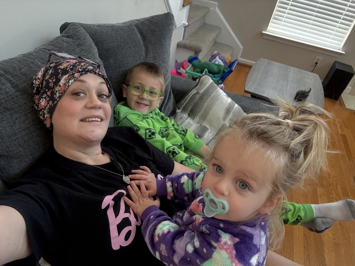 All checked back into the hospital for my first round of consolidation chemo!   Here for the next 3-4 days 😓 miss the kiddos already 😭 the marathon to beat this starts now!  Waiting to hang the first bag 💪 #Leukemia #chemo #aml