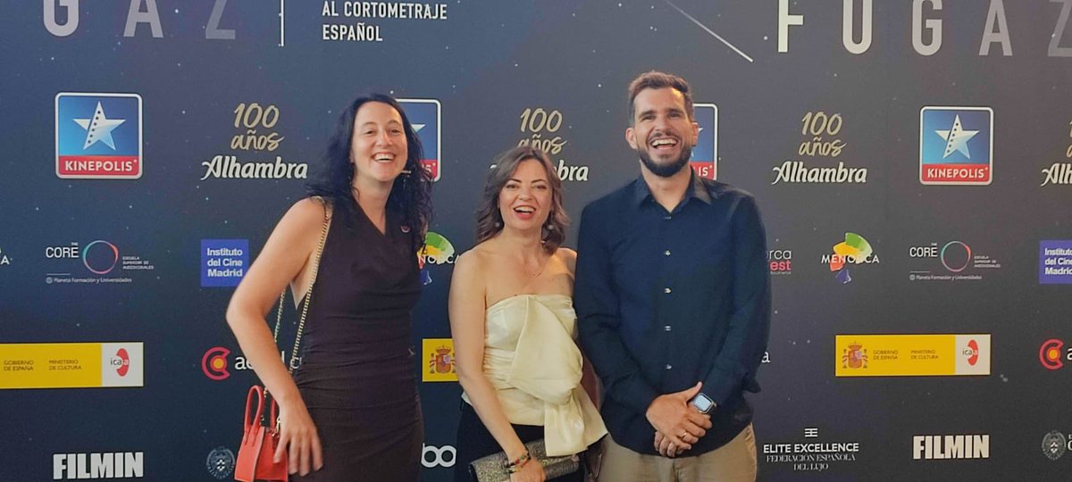 Hoy hemos disfrutado de los #premiosfugaz2025 como nominado a mejor corto documental por Disonancia <a href="/CretaProd/">Creta Producciones</a>