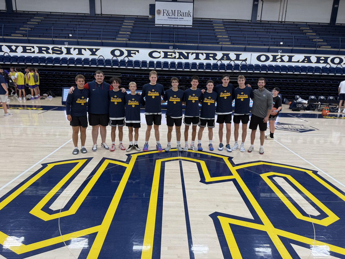 UCO Team Camp Champions! Proud of these boys! 10 games in 3 days and never quit!