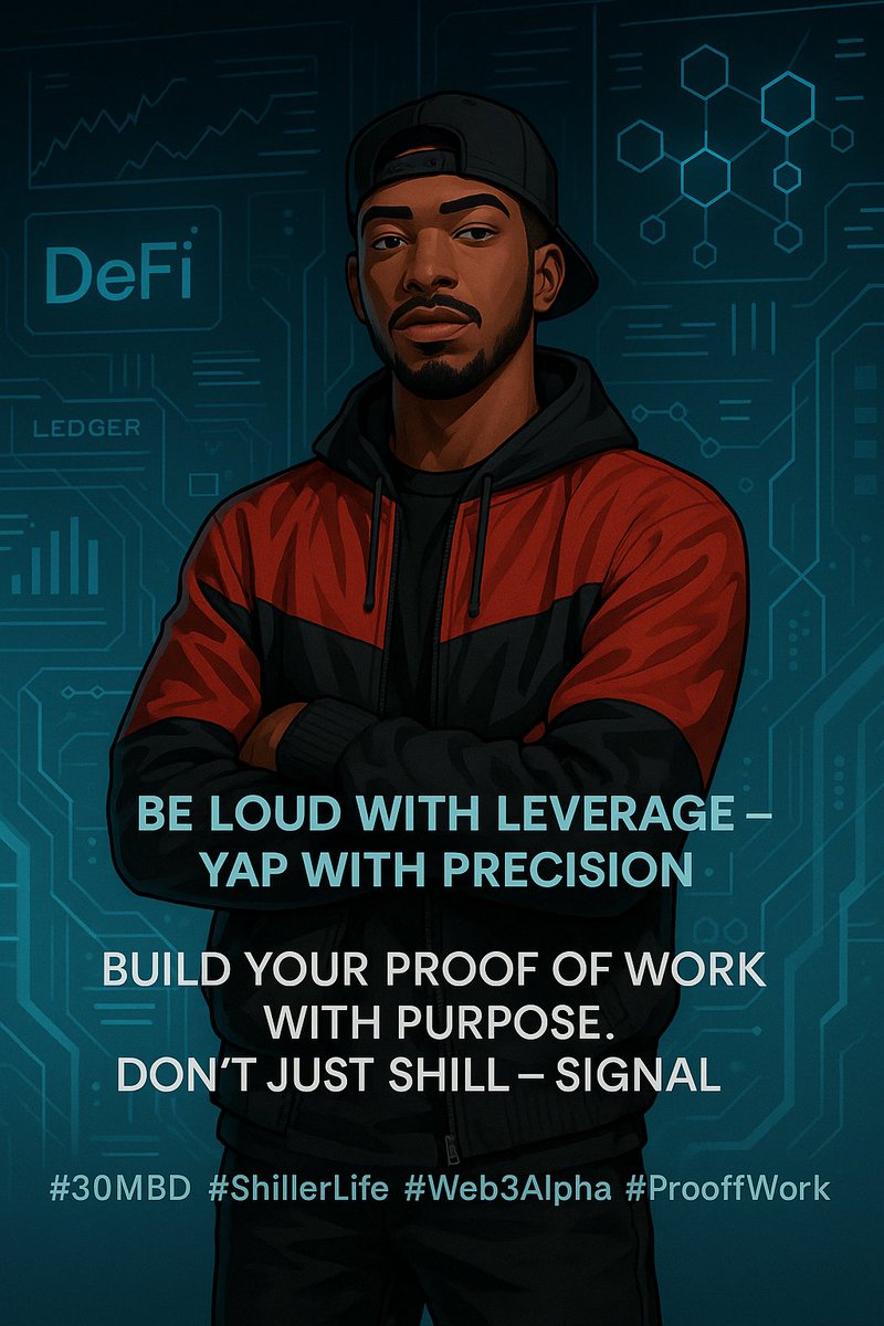Topfanman's tweet photo. The Art of Yapping With Precision
Yesterday was about yapping smart.
Today, we go deeper: How to become a shiller projects trust — not mute.
Let’s build your voice as value.
#30MBD #ShillerLife #Web3Alpha #ProofOfWork https://t.co/6iSHvGL0Je