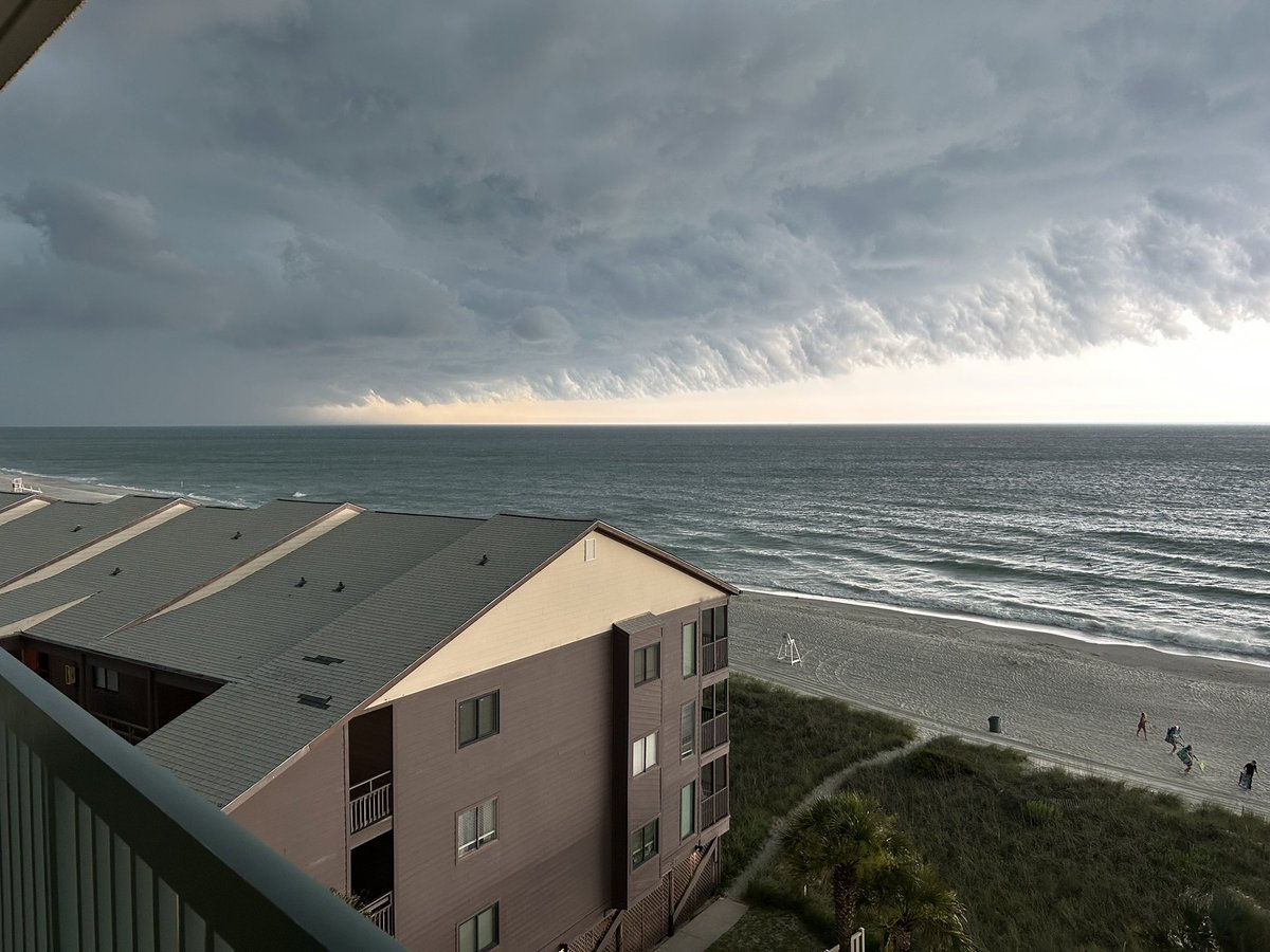 Andrew Sawyer (@afcdad) on Twitter photo Severe storm rolling in over North Myrtle Beach this evening. #ncwx #scwx <a href="/ryanhallyall/">Ryan Hall, Y’all</a> <a href="/spann/">James Spann</a> Severe storm rolling in over North Myrtle Beach this evening. #ncwx #scwx <a href="/ryanhallyall/">Ryan Hall, Y’all</a> <a href="/spann/">James Spann</a>